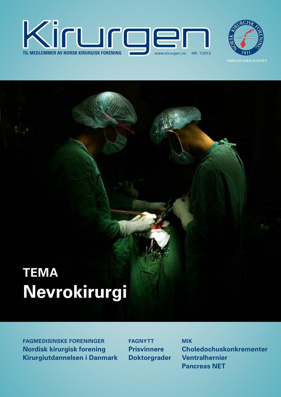 kirurgisk forening Kirurgiutdannelsen i Danmark Fagnytt