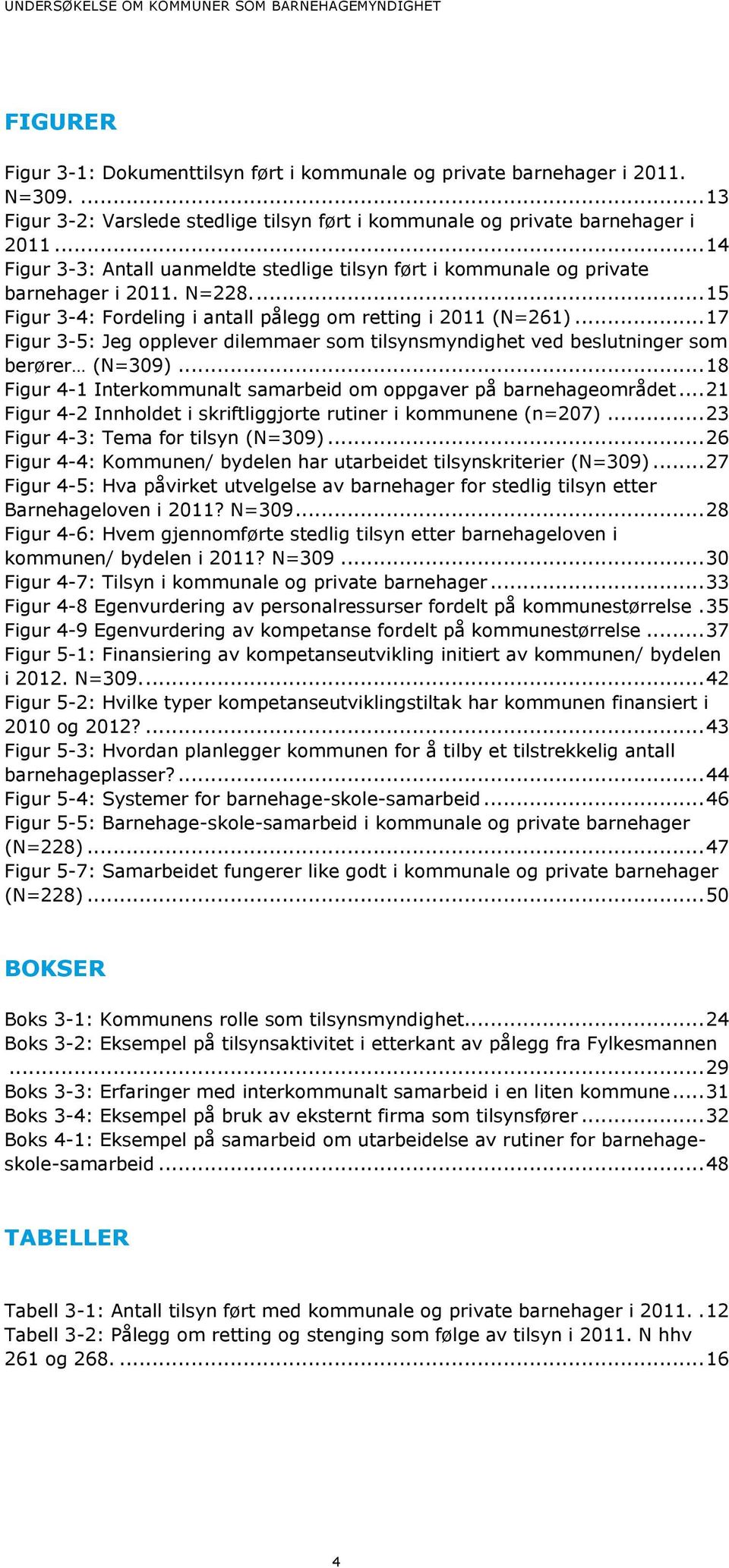 .. 17 Figur 3-5: Jeg opplever dilemmaer som tilsynsmyndighet ved beslutninger som berører (N=309)... 18 Figur 4-1 Interkommunalt samarbeid om oppgaver på barnehageområdet.