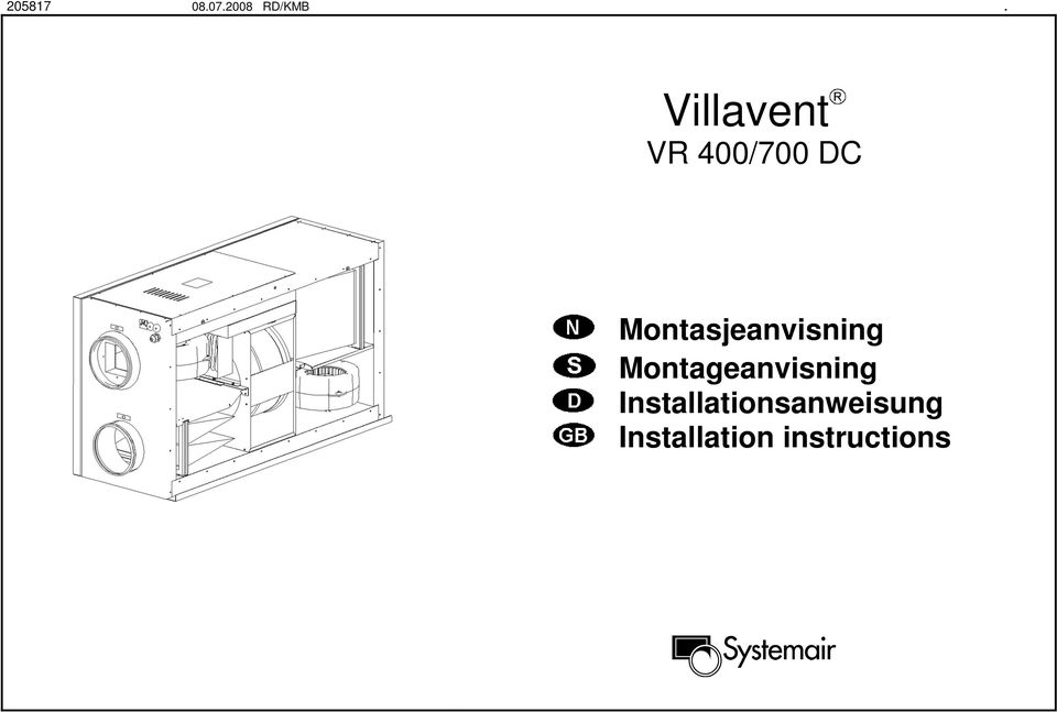 Montasjeanvisning