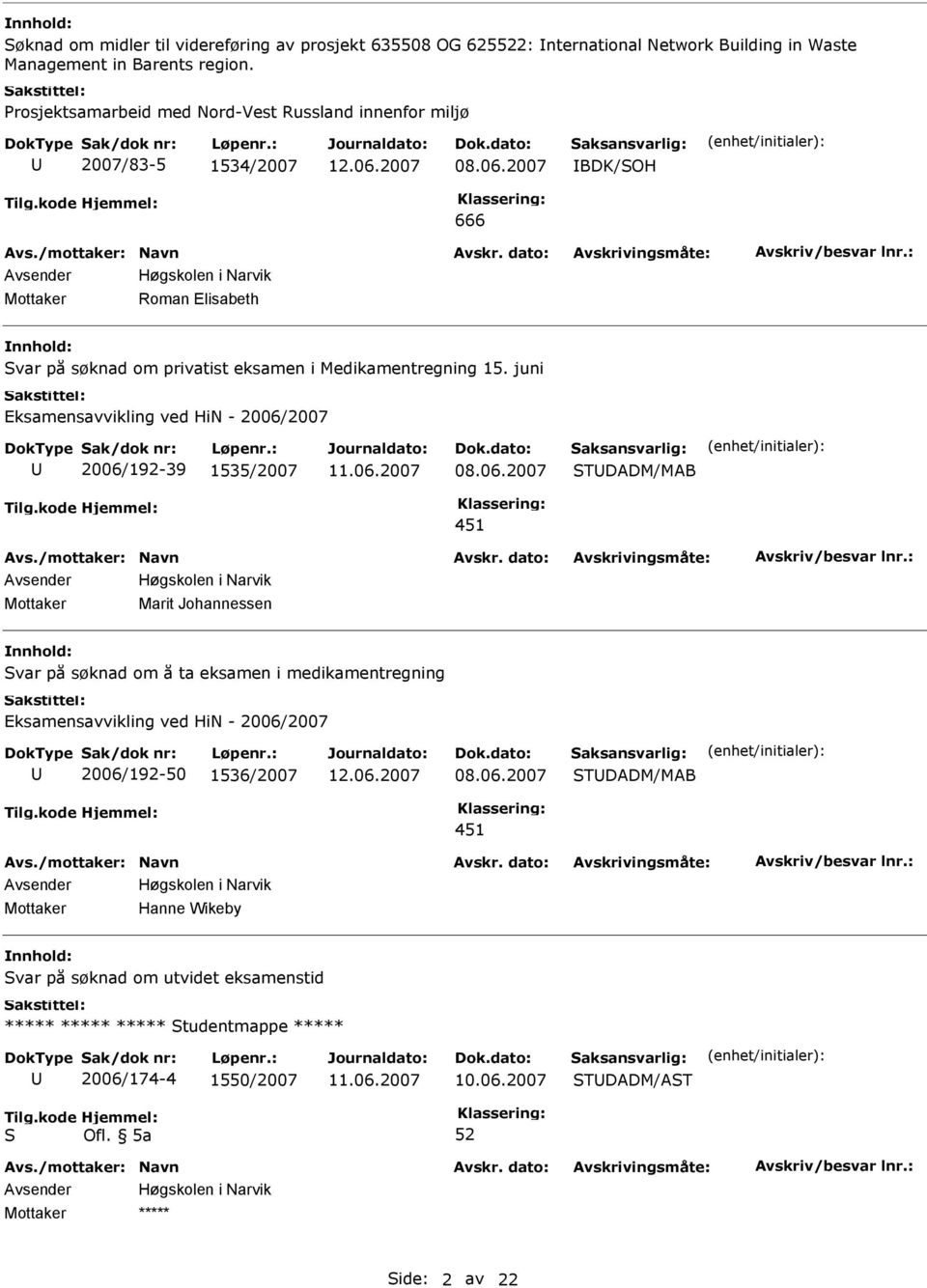 Medikamentregning 15.