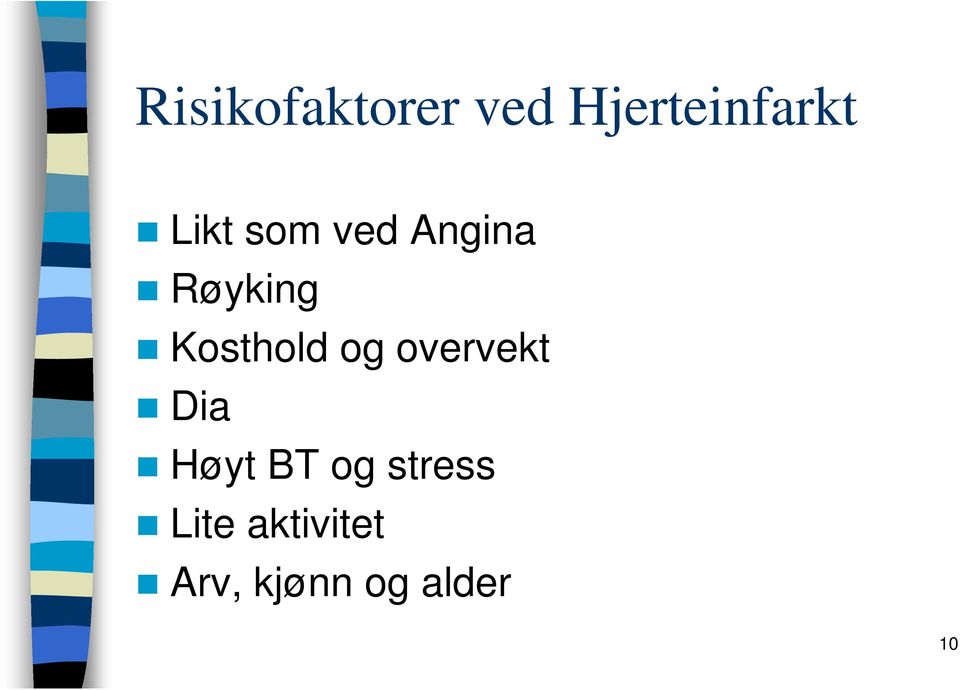 Kosthold og overvekt Dia Høyt BT og