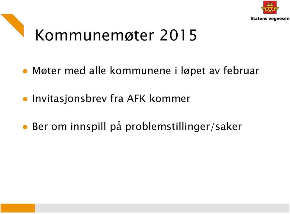 Invitasjonsbrev fra AFK kommer