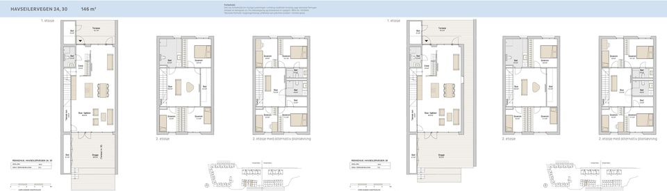 Tekniske forhold i bygningsmessig utførelse kan påvirke arealer i mindre grad. HAVSEILERVEGEN 28 1 m 2 Forbehold: 1. etasje 1. etasje 1 9.