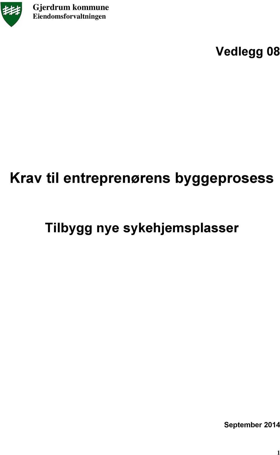 byggeprosess Tilbygg