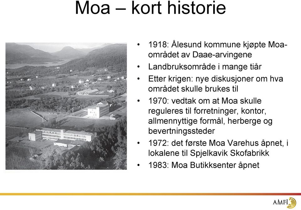 skulle reguleres til forretninger, kontor, allmennyttige formål, herberge og bevertningssteder