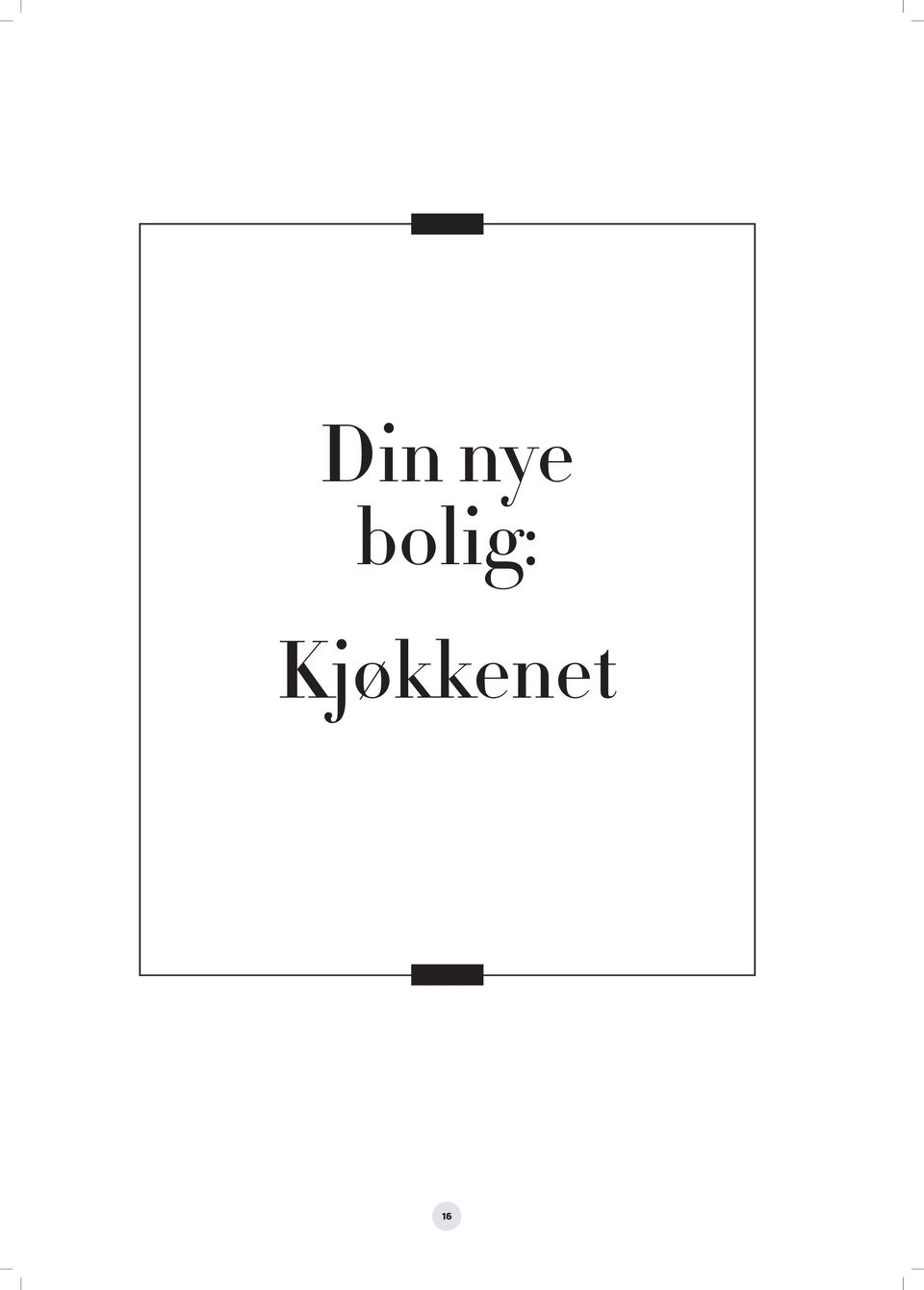 Kjøkkenet