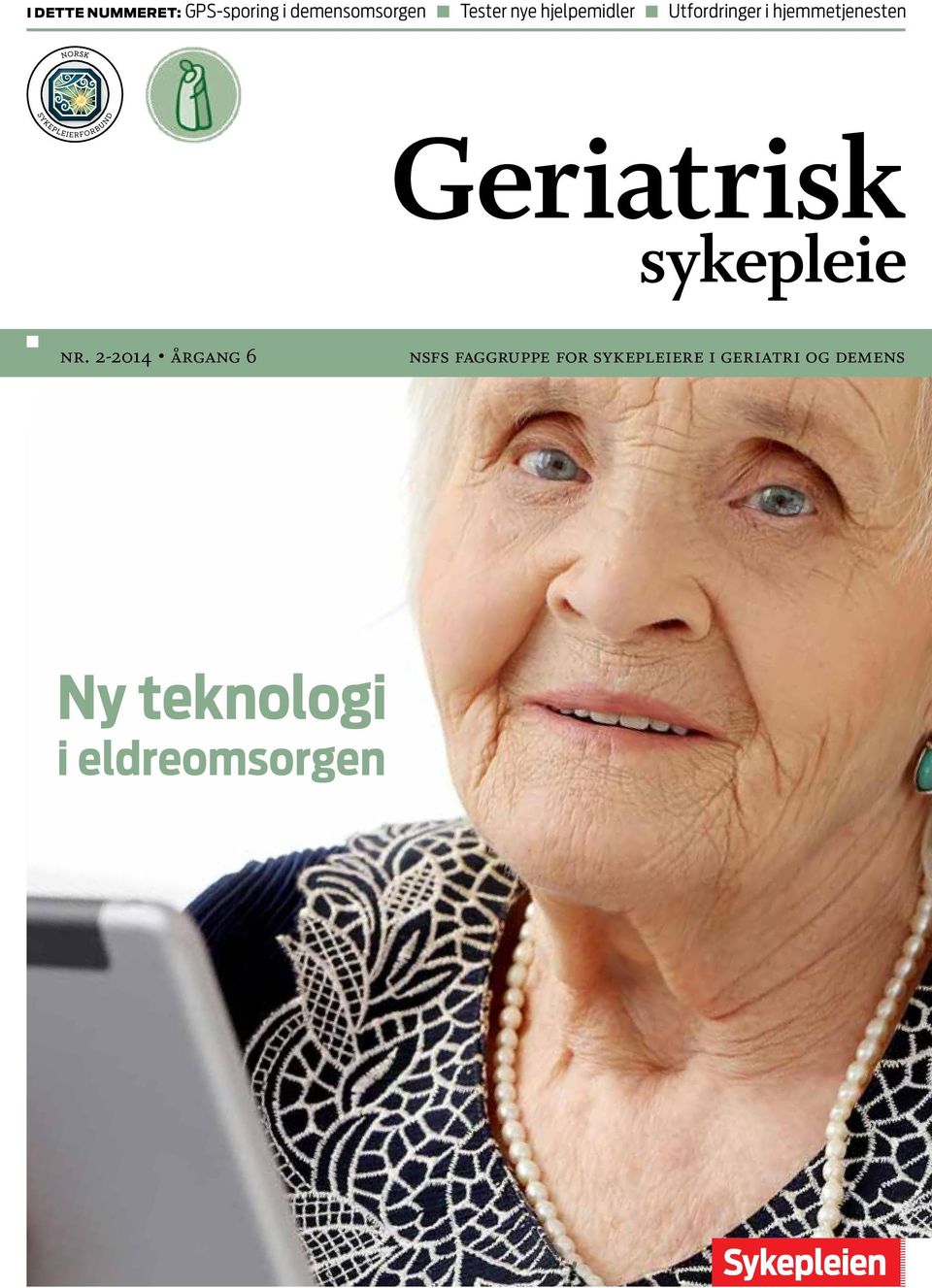 hjemmetjenesten Geriatrisk sykepleie nr.