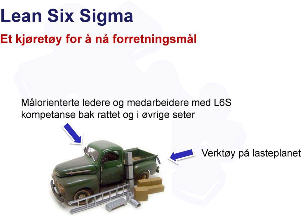 medarbeidere med L6S kompetanse bak