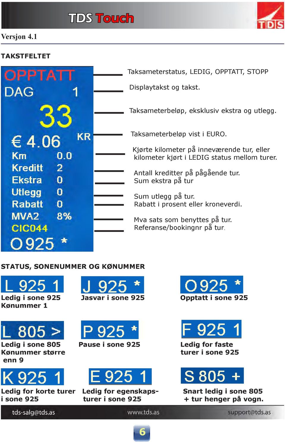 Rabatt i prosent eller kroneverdi. Mva sats som benyttes på tur. Referanse/bookingnr på tur.