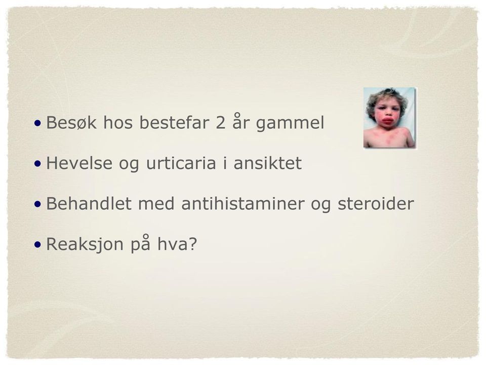 ansiktet Behandlet med