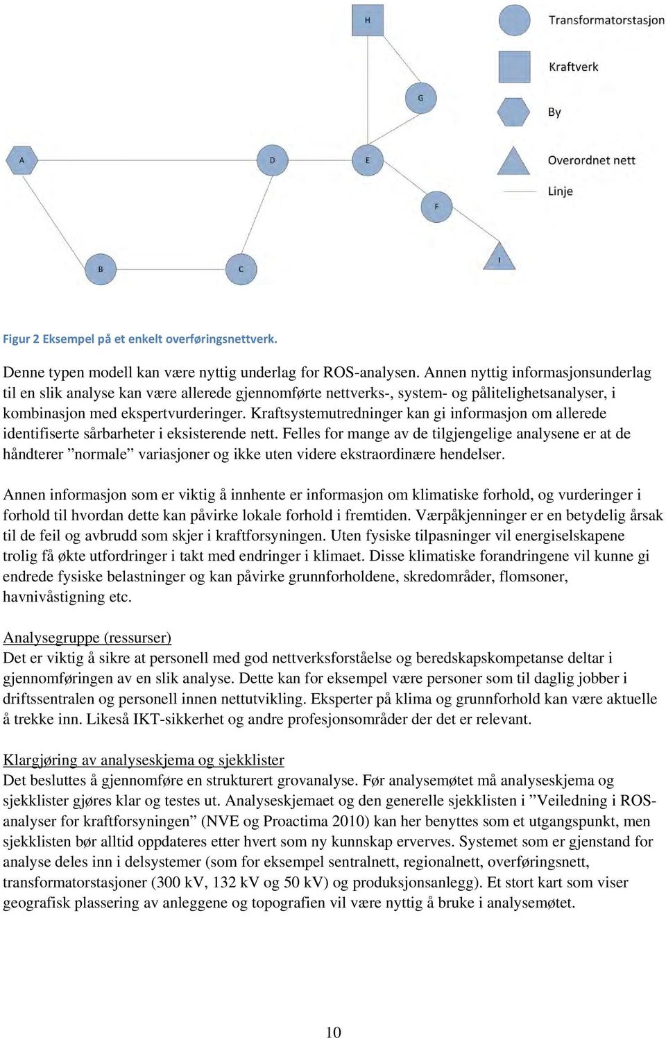 Kraftsystemutredninger kan gi informasjon om allerede identifiserte sårbarheter i eksisterende nett.