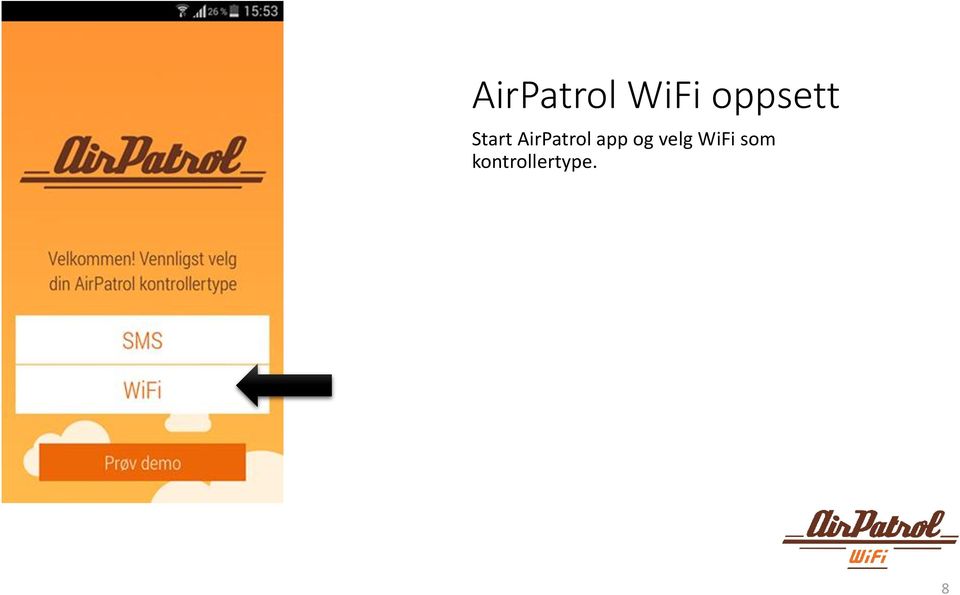 AirPatrol app og
