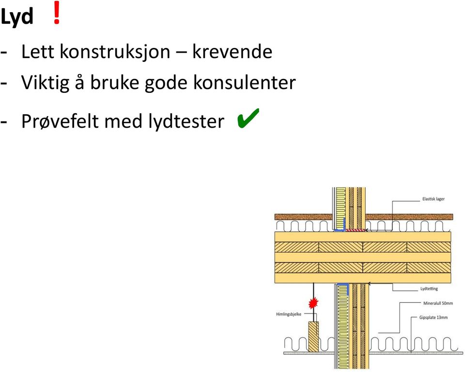 Viktig å bruke gode