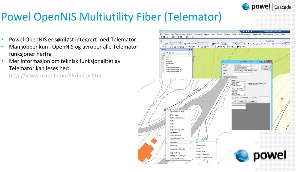 avroper alle Telemator funksjoner herfra Mer informasjon om