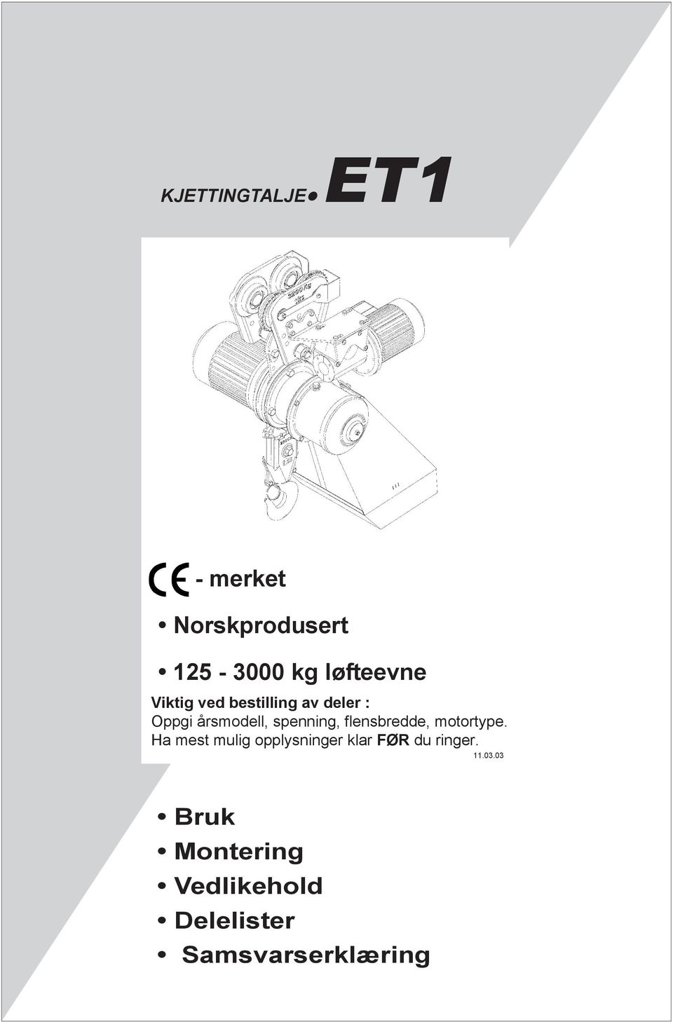 flensbredde, motortype.