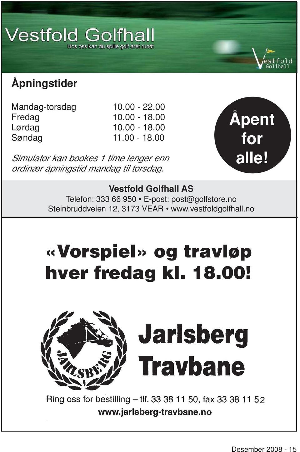 00 Søndag 11.00-18.