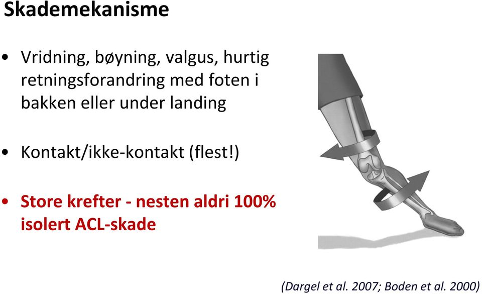 landing Kontakt/ikke-kontakt (flest!