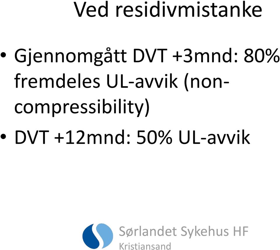 fremdeles UL-avvik