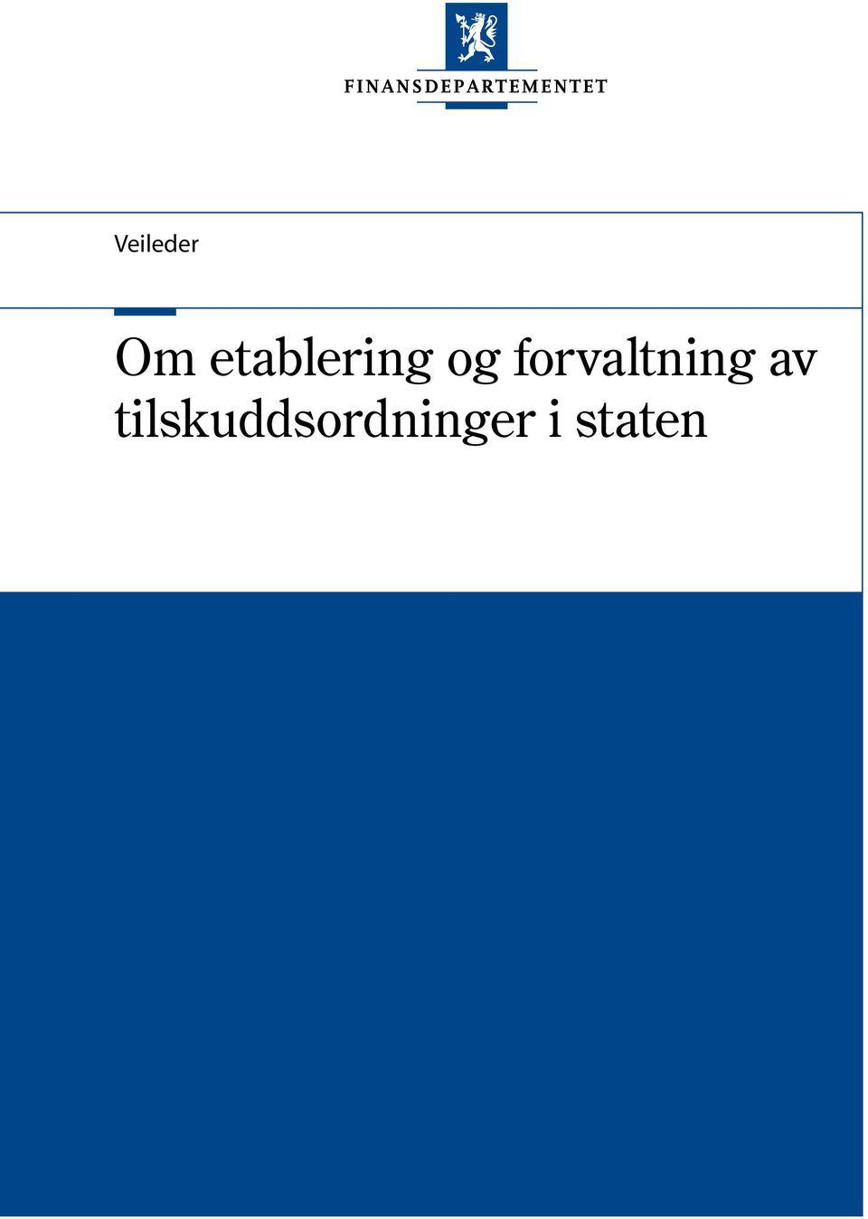 forvaltning av