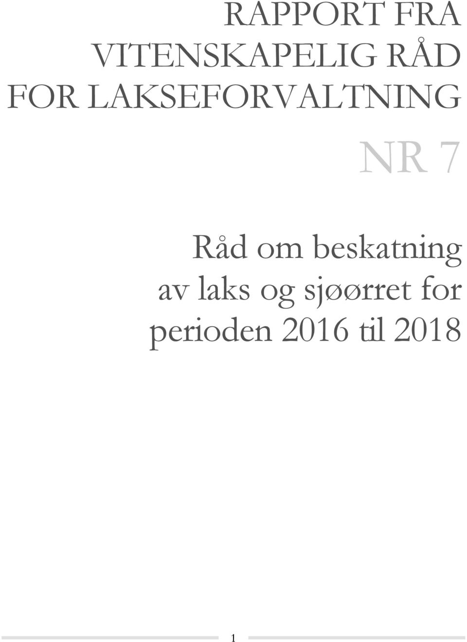 om beskatning av laks og