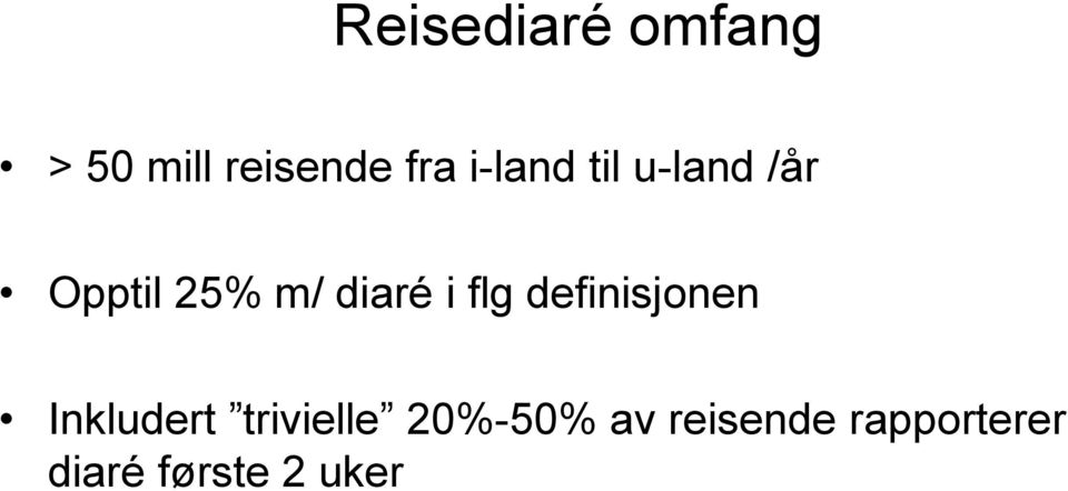 flg definisjonen Inkludert trivielle