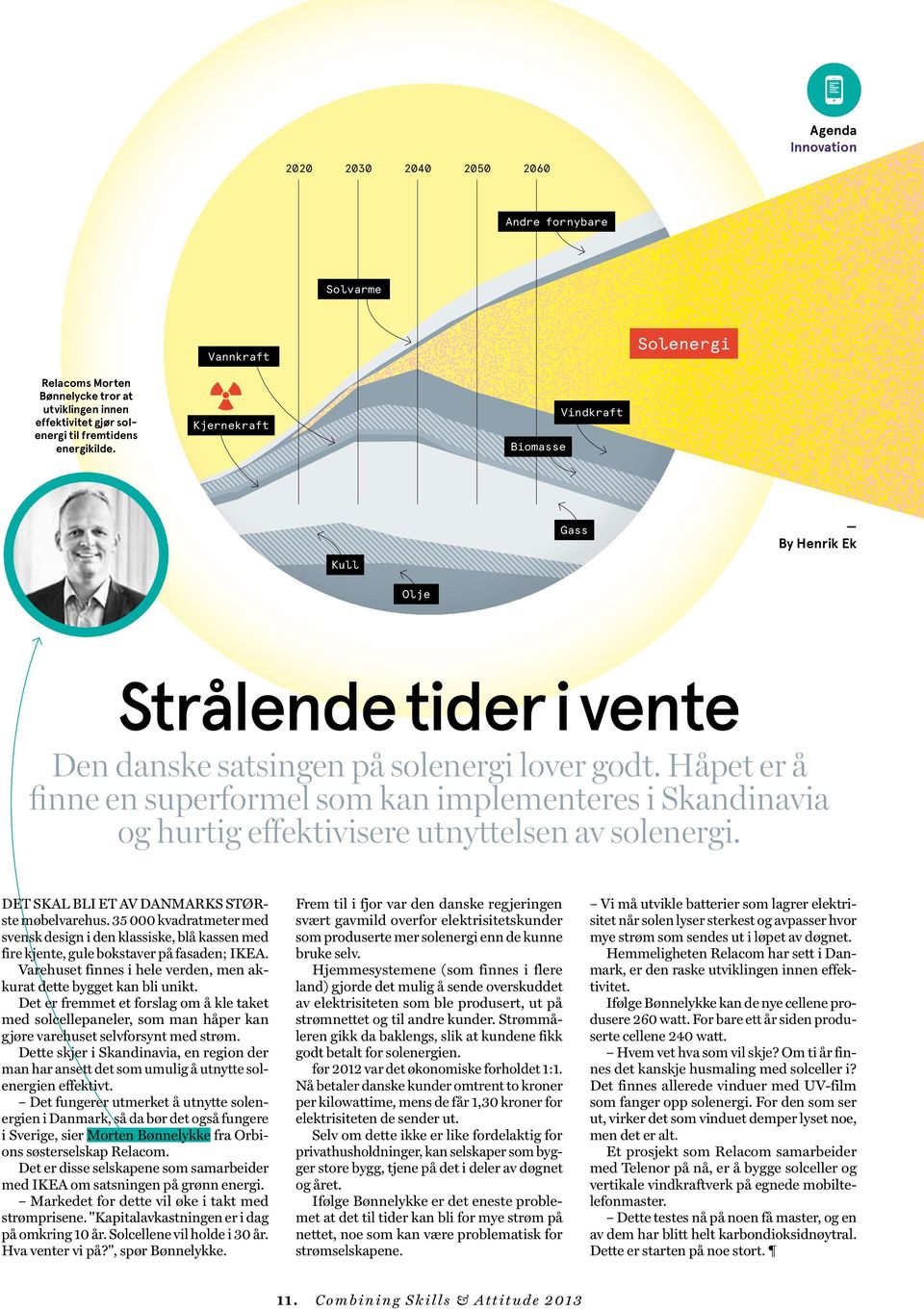 Håpet er å finne en superformel som kan implementeres i Skandinavia og hurtig effektivisere utnyttelsen av solenergi. Det skal bli et av Danmarks STØRste møbelvarehus.