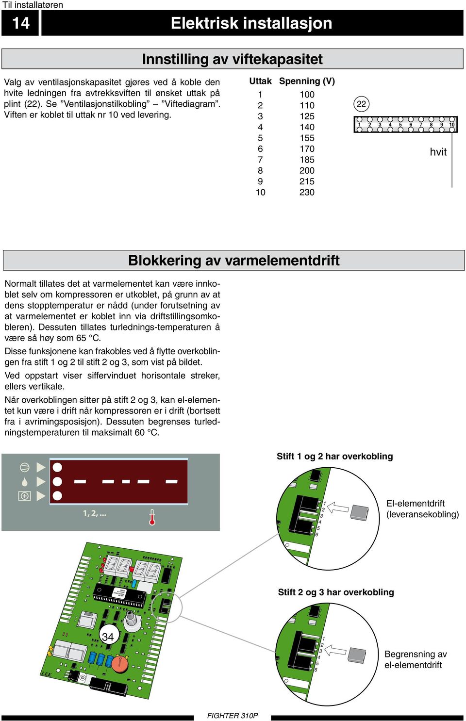 0 ved levering. Vit Uttak Spenning (V) 00 0 0 Grå Brun 0 00 9 0 0 9 0 9 0 hvit Svart Art.nr.