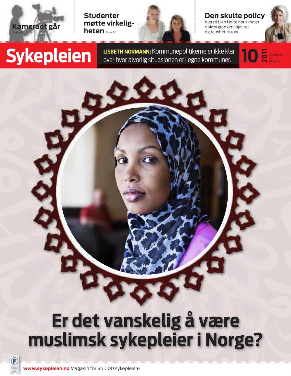 Side 80 LISBETH NORMANN: Kommunepolitikerne er ikke klar over hvor alvorlig situasjonen er i egne