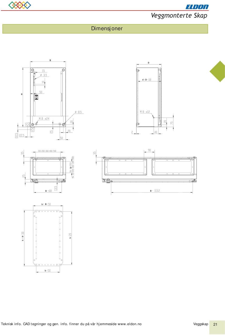 CAD tegninger og gen. info.