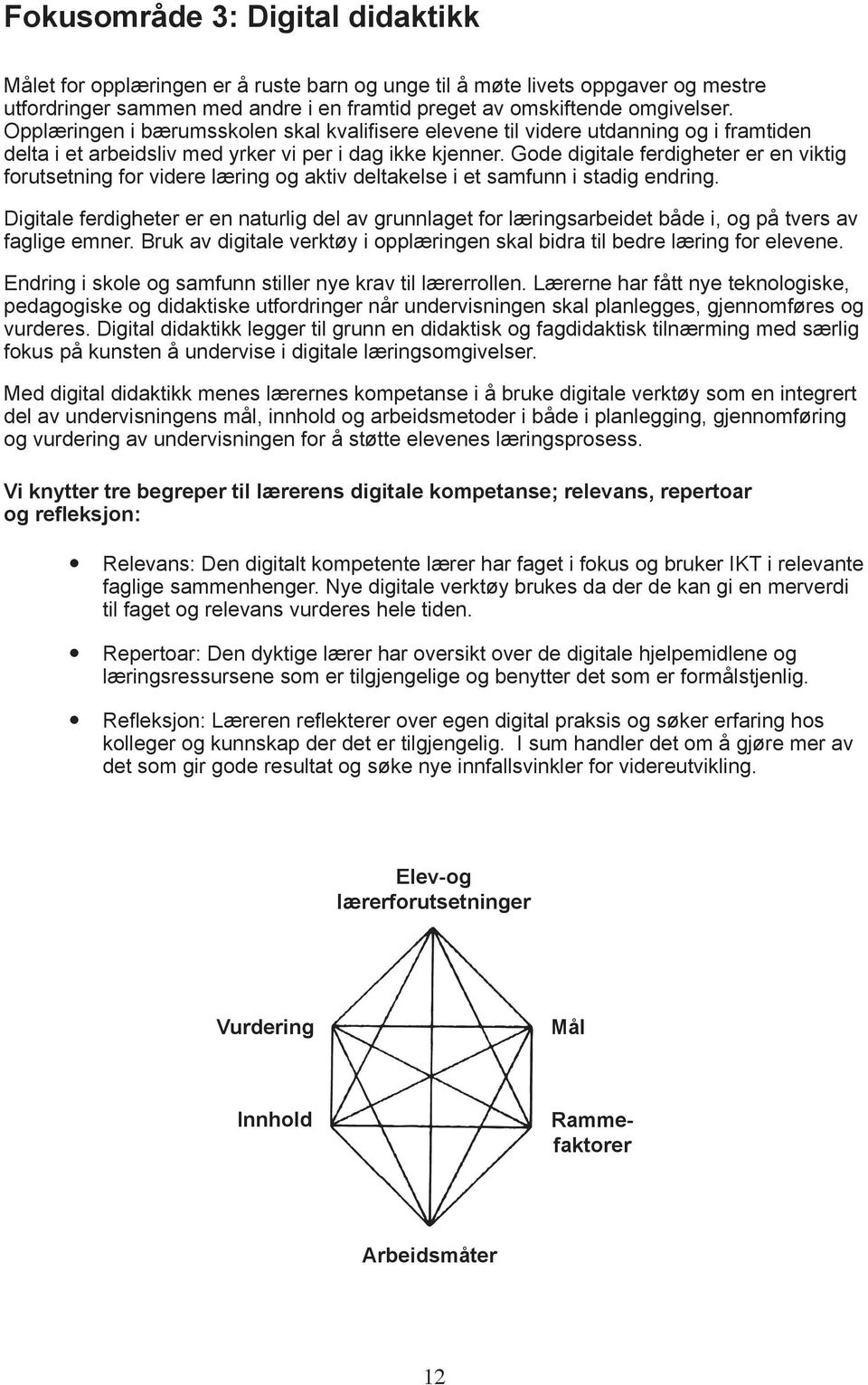 Gode digitale ferdigheter er en viktig forutsetning for videre læring og aktiv deltakelse i et samfunn i stadig endring.