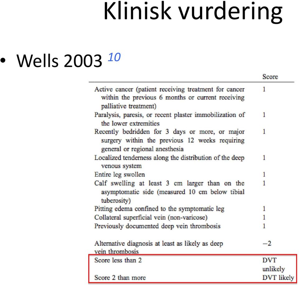 Klinisk