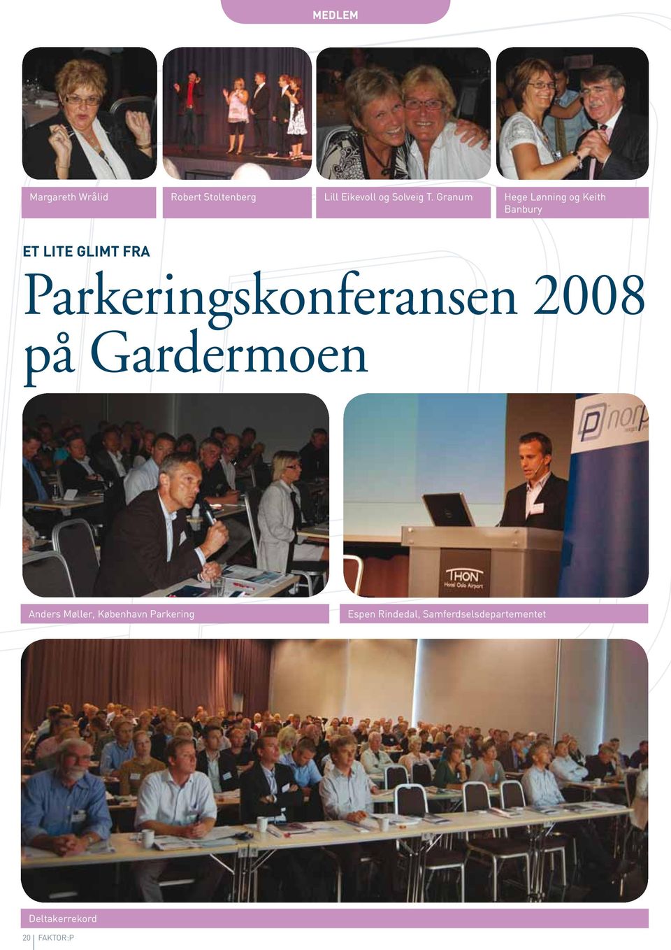 Parkeringskonferansen 2008 på Gardermoen Anders Møller, København