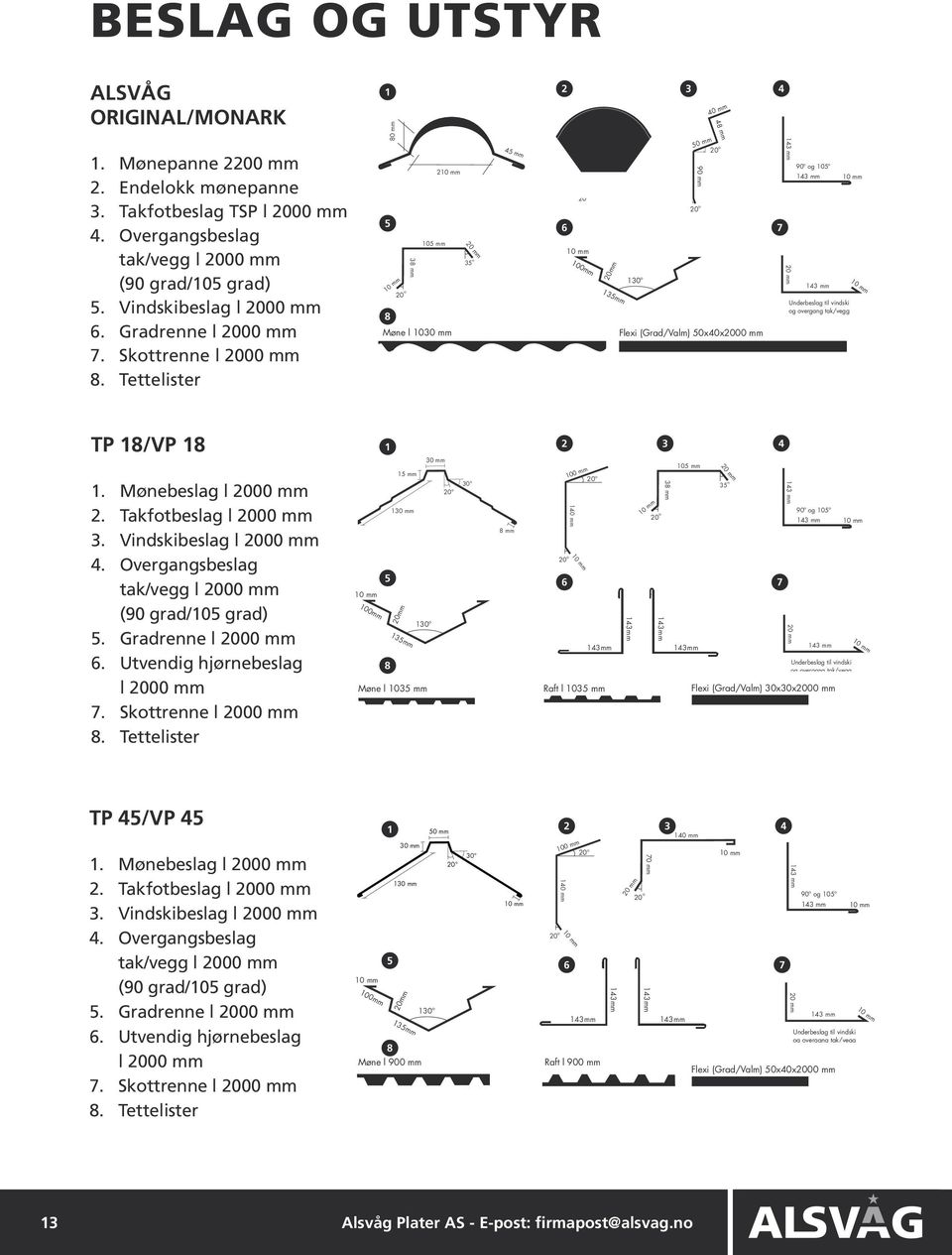50x40x00 43 43 43 Alsvåg Plater AS - E-post: firapost@alsvag.