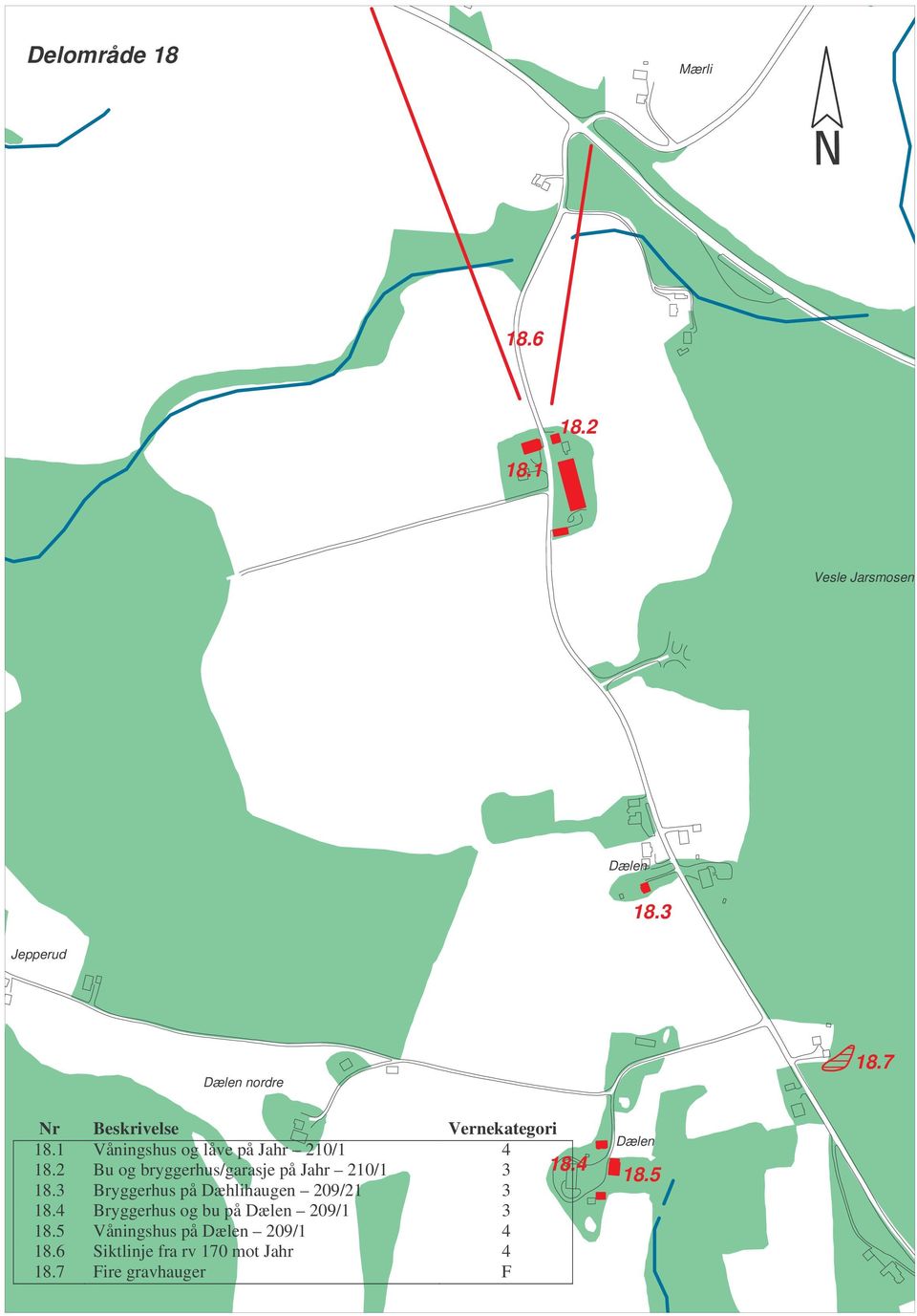 2 Bu og bryggerhus/garasje på Jahr 210/1 3 18.4 18.3 Bryggerhus på Dæhlihaugen 209/21 3 18.