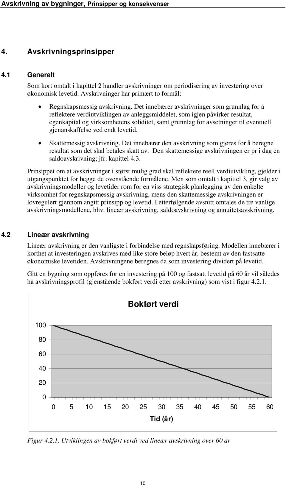 Det innebærer avskrivninger som grunnlag for å reflektere verdiutviklingen av anleggsmiddelet, som igjen påvirker resultat, egenkapital og virksomhetens soliditet, samt grunnlag for avsetninger til