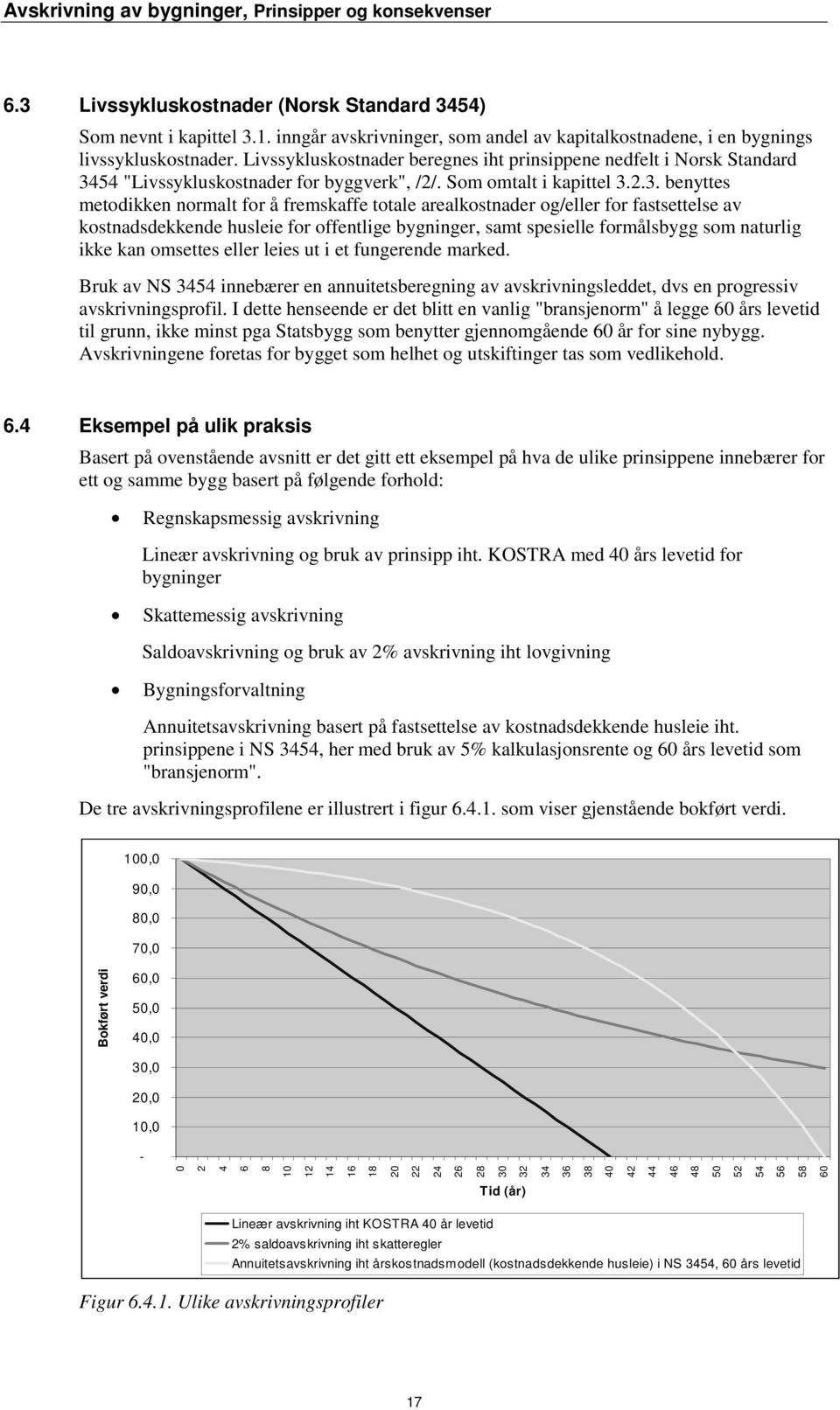 54 "Livssykluskostnader for byggverk", /2/. Som omtalt i kapittel 3.