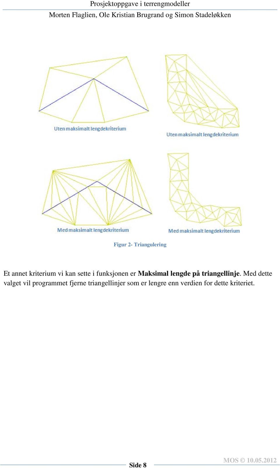 triangellinje.