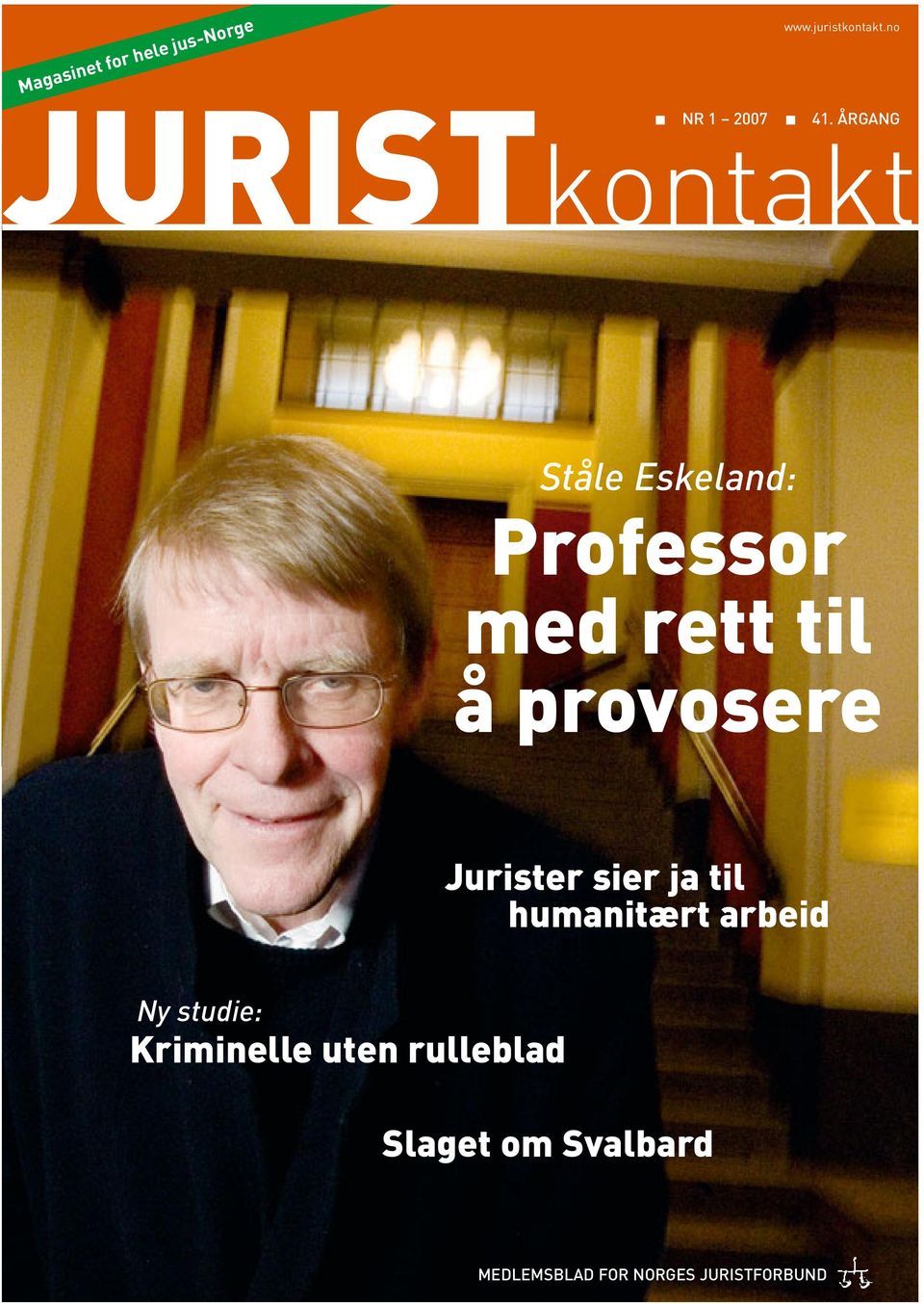 provosere Jurister sier ja til humanitært arbeid Ny studie: