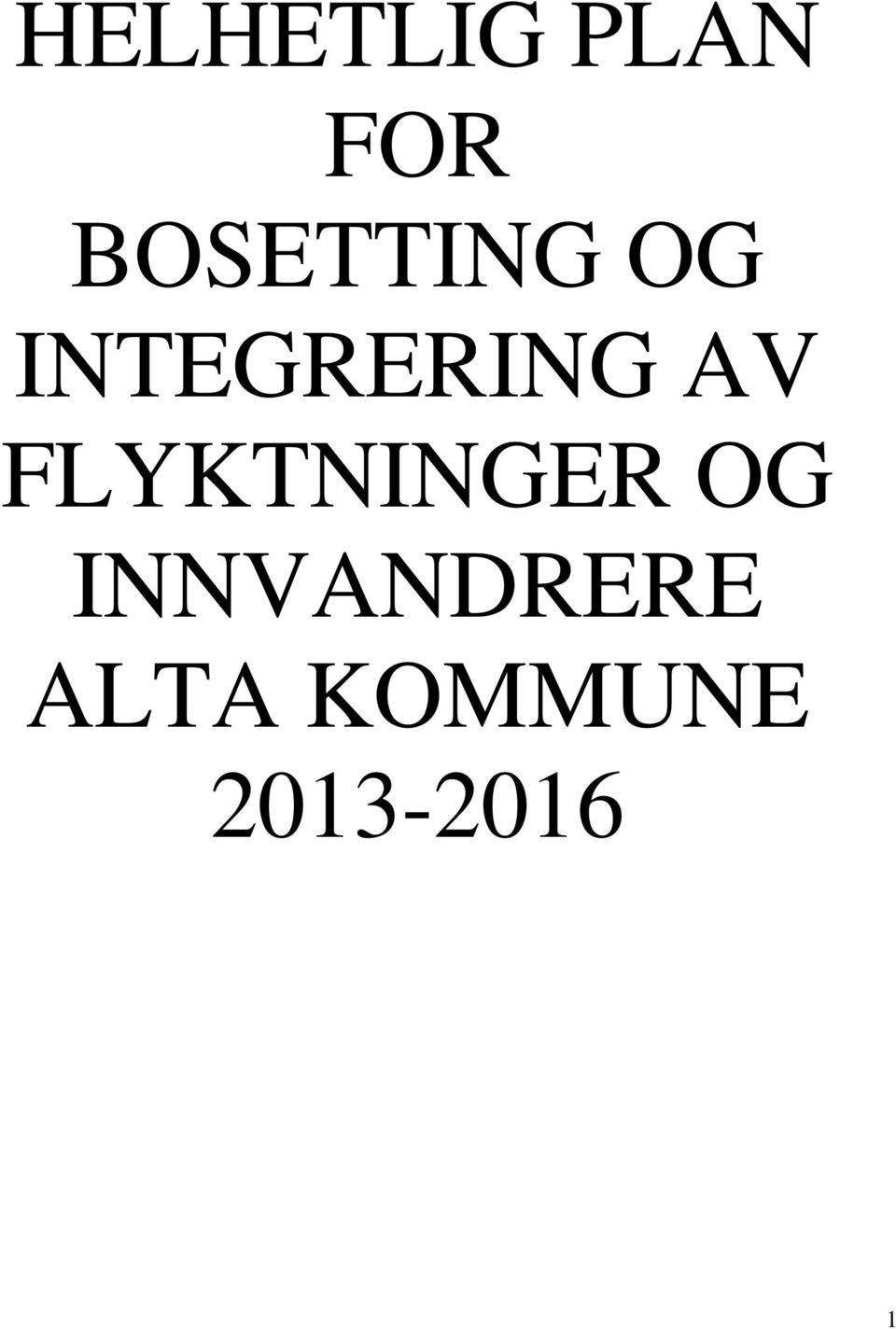 AV FLYKTNINGER OG