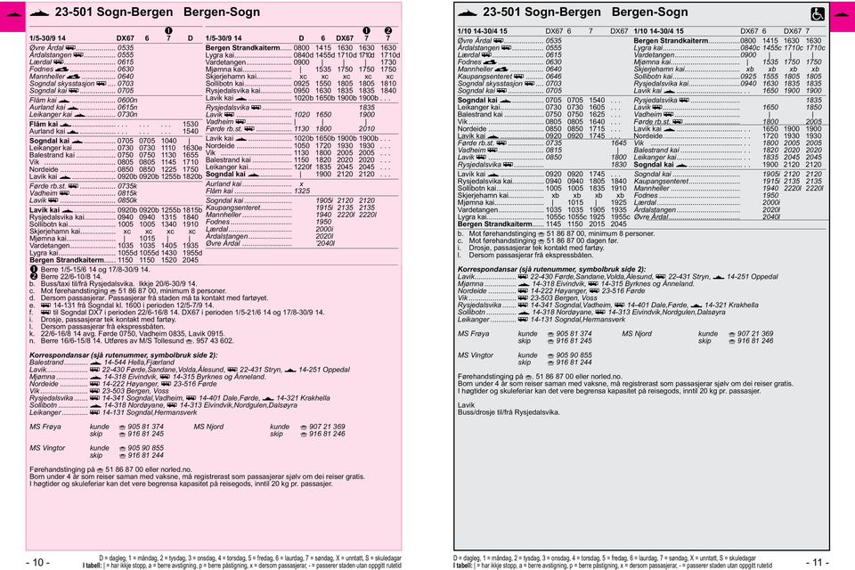 .. 0730 0730 1110 1630e Balestrand kai... 0750 0750 1130 1655 Vik... 0805 0805 1145 1710 Nordeide... 0850 0850 1225 1750 Lavik kai... 0920b 0920b 1255b 1820b Førde rb.st. ÿ... 0735k Vadheim ÿ.