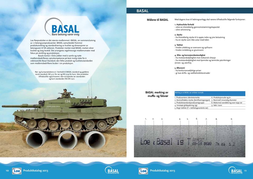 BASAL samarbeidet freer produktutvikling og standardisering av kvalitet og dimensjoner av betongvarer til VA sektoren. Produkter merket med BASAL merket sikrer kvalitet og lang levetid.