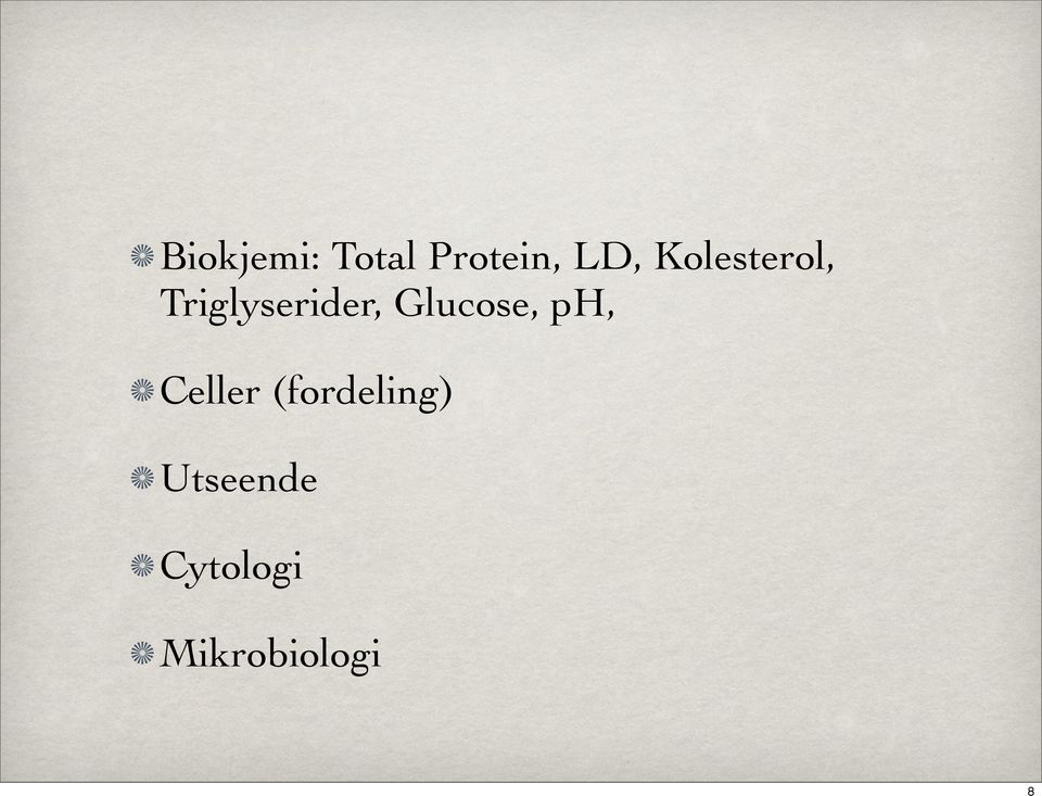 Glucose, ph, Celler