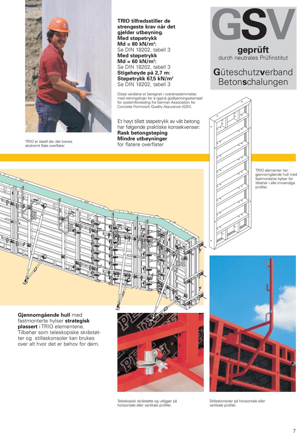 neutrales Prüfinstitut Güteschutzverband Betonschalungen Disse verdiene er beregnet i overensstemmelse med retningslinjer for å oppnå godkjenningsstempel for systemforskaling fra German Association