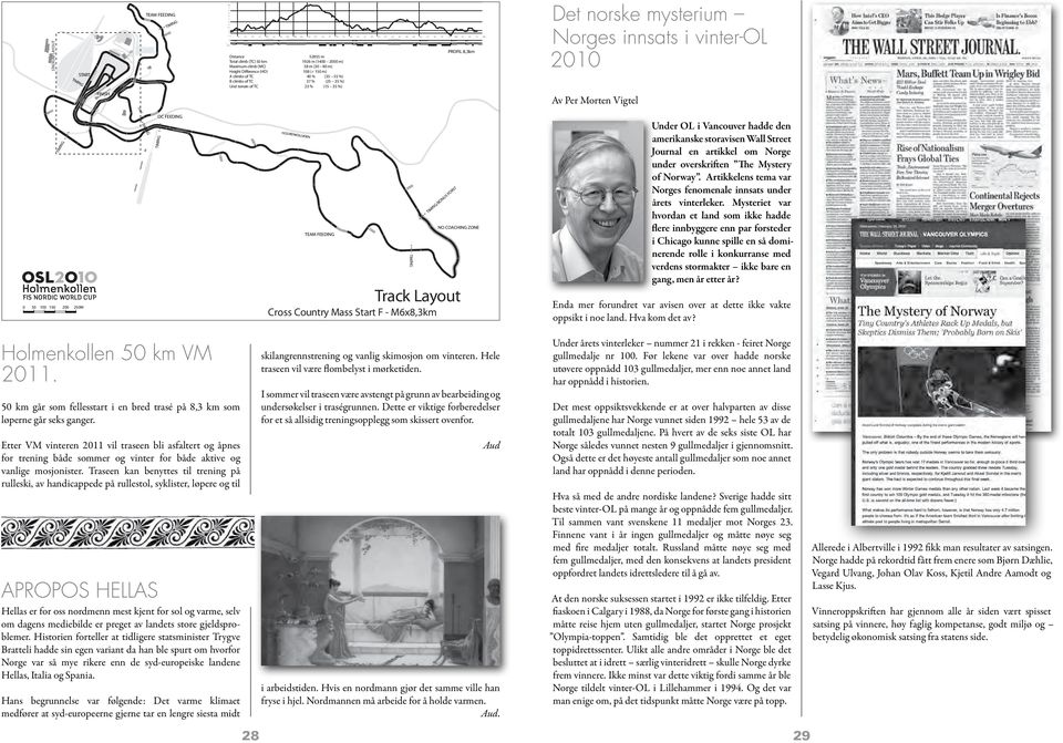 IN TIM KOLLVEIE N 400 0 TIMING G TIM ING Under OL i Vancouver hadde den amerikanske storavisen Wall Street Journal en artikkel om Norge under overskriften The Mystery of Norway.