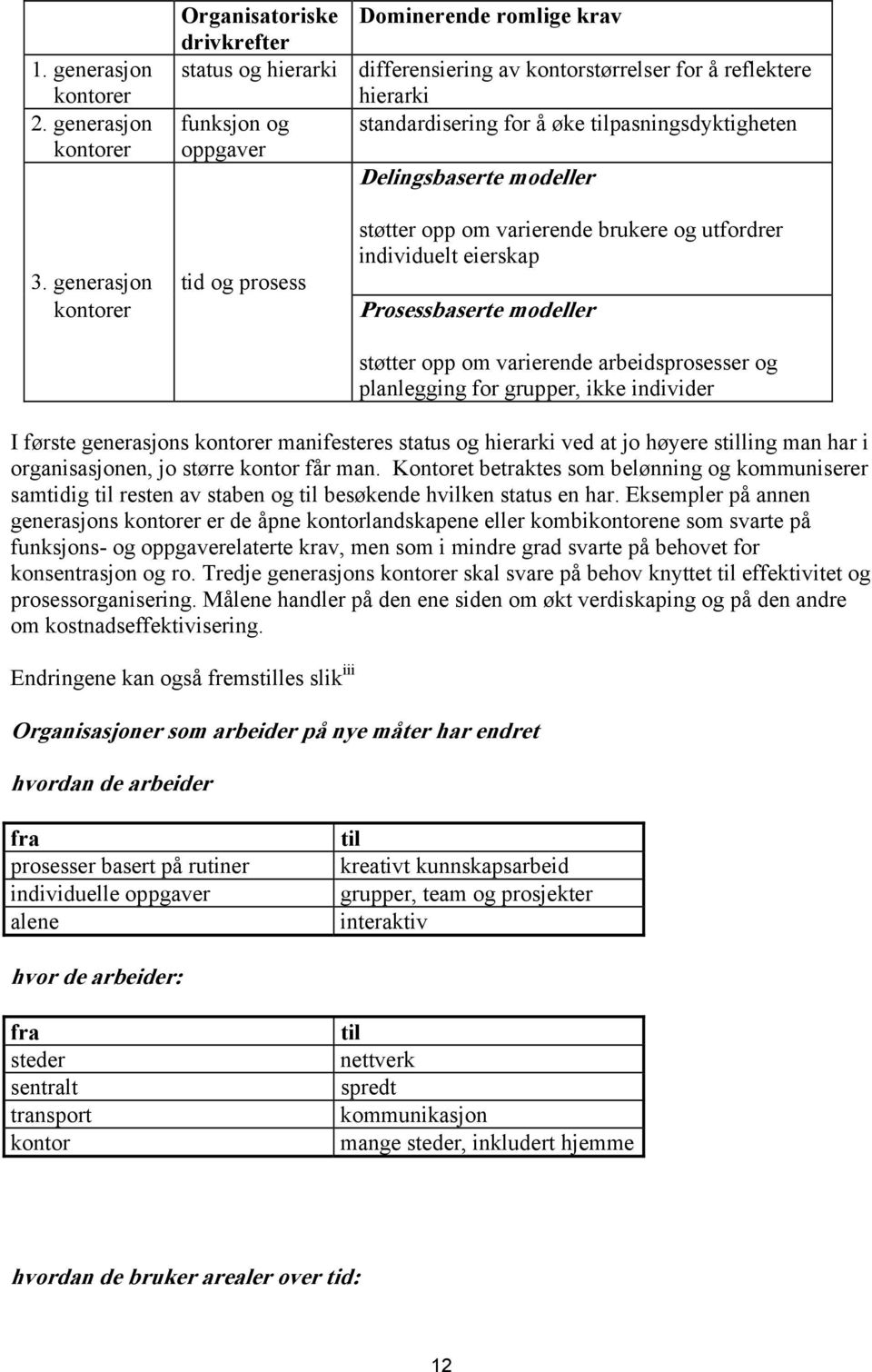 tilpasningsdyktigheten oppgaver Delingsbaserte modeller 3.