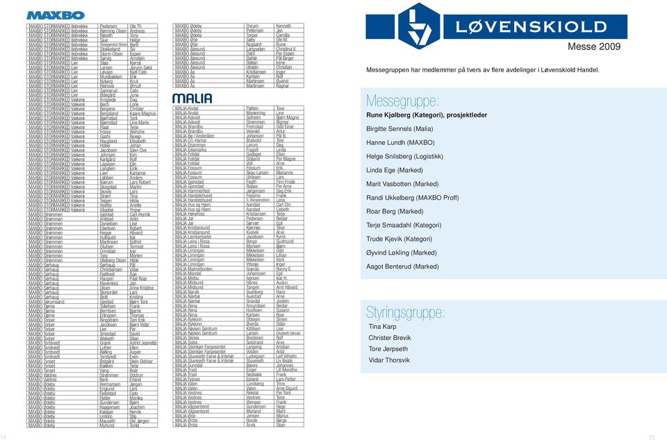 STORMARKED Lier Larsen Jorunn Sølvi MAXBO STORMARKED Lier Løvaas Kjell Cato MAXBO STORMARKED Lier Muldbakken Erik MAXBO STORMARKED Lier Nyberg Knut MAXBO STORMARKED Lier Reinsve Ørnulf MAXBO