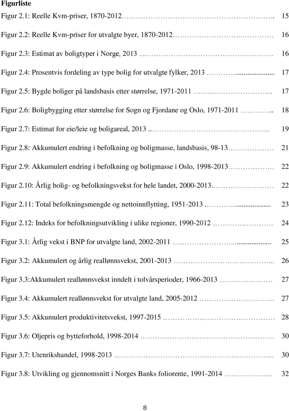 7: Estimat for eie/leie og boligareal, 2013..... 19 Figur 2.8: Akkumulert endring i befolkning og boligmasse, landsbasis, 98-13. 21 Figur 2.