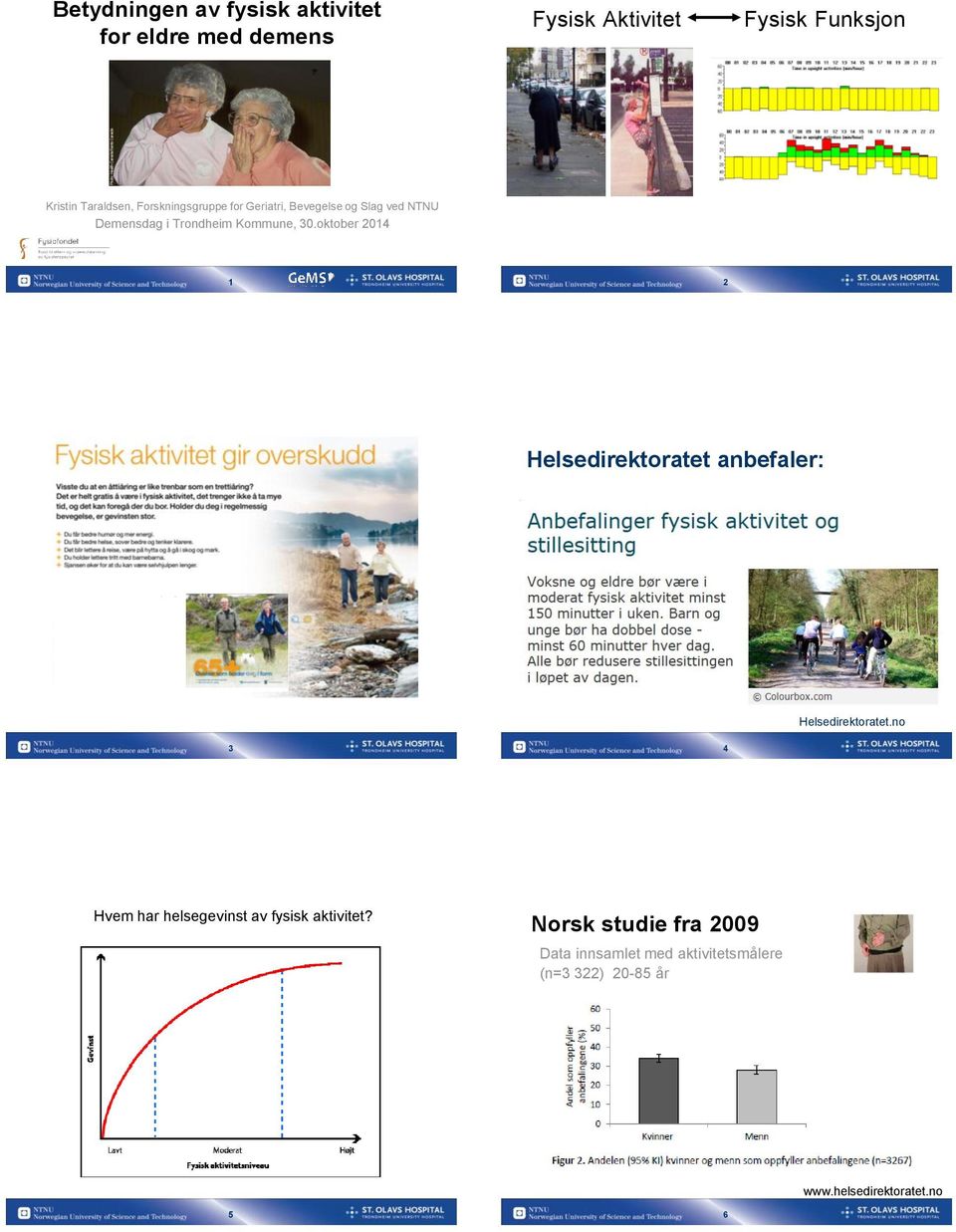 oktober 2014 1 2 Helsedirektoratet anbefaler: Helsedirektoratet.