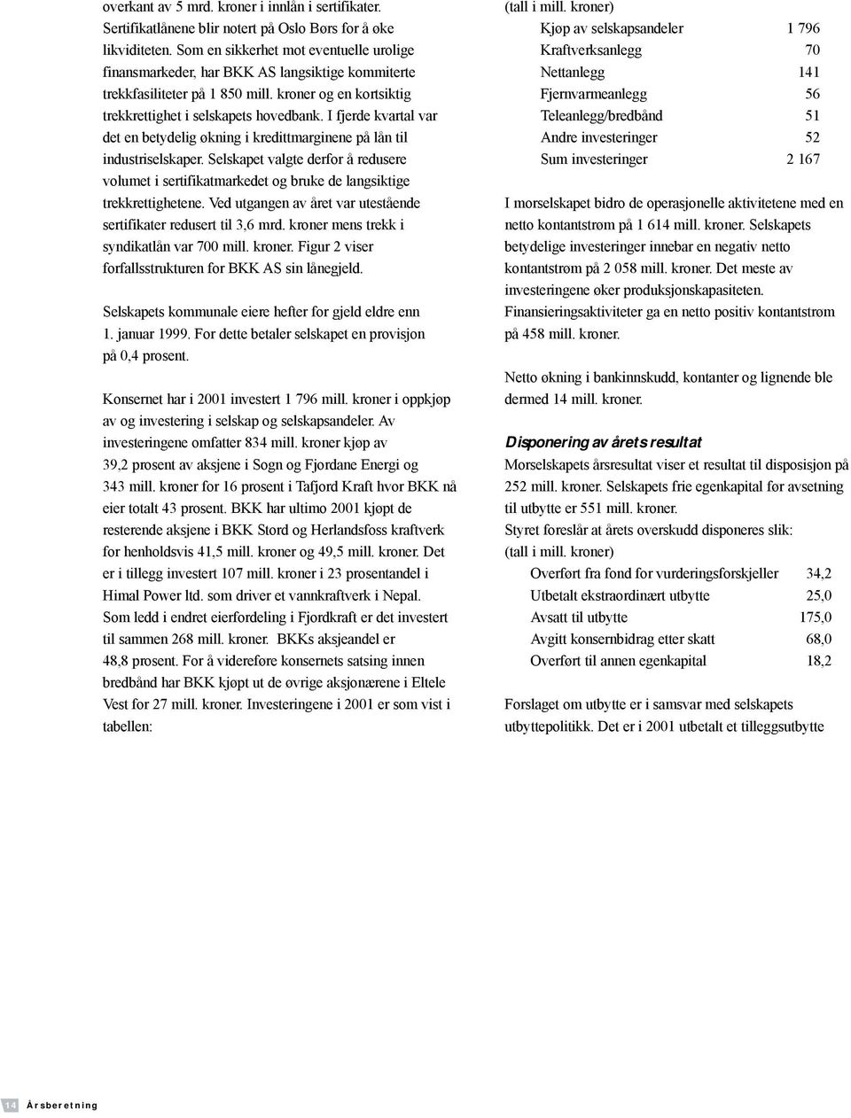 I fjerde kvartal var det en betydelig økning i kredittmarginene på lån til industriselskaper. Selskapet valgte derfor å redusere volumet i sertifikatmarkedet og bruke de langsiktige trekkrettighetene.