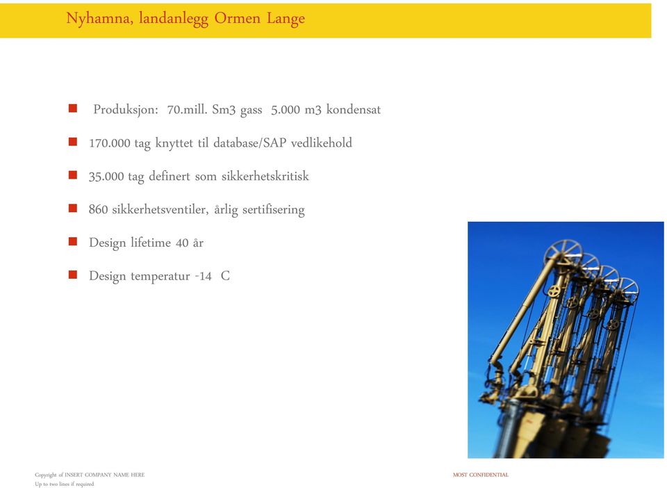 000 tag knyttet til database/sap vedlikehold 35.